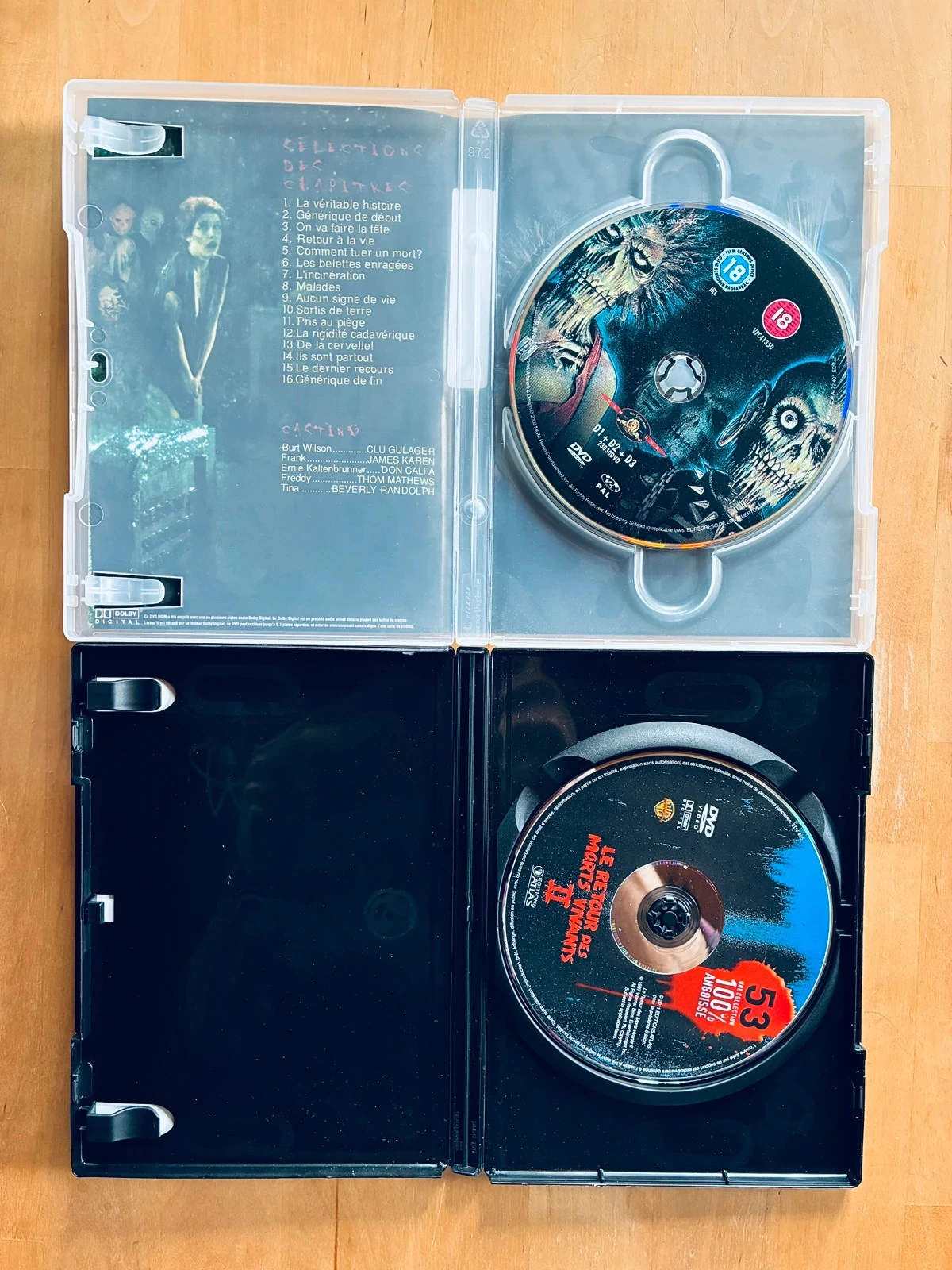 Lot 2 DVD The Return of the Living Dead 1 and 2. – photo 2